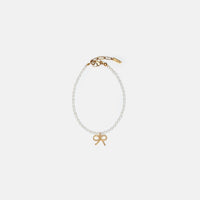 Tiny Rice Bow Anklet