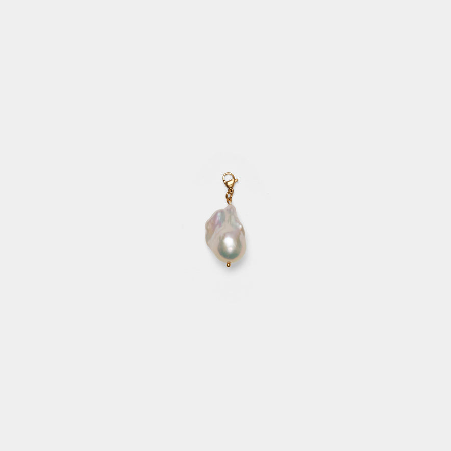 Large Baroque Pearl Charm