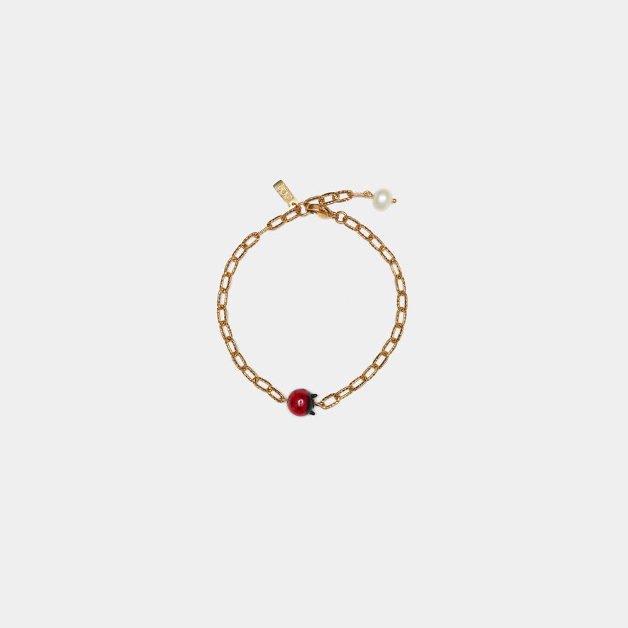 Ladybird Chain Bracelet