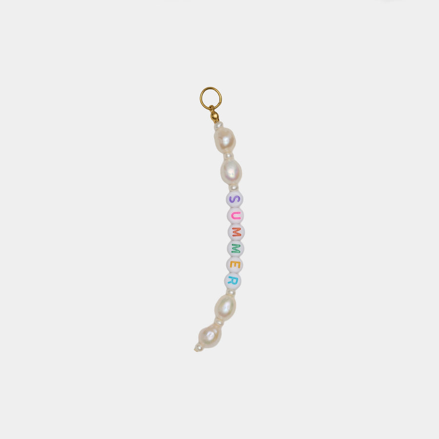 Personalized Pearl Charm