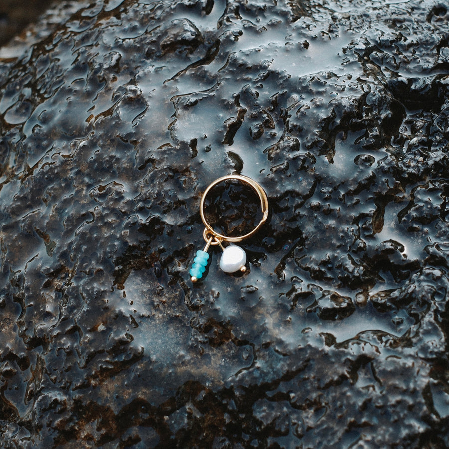 Gemstone Charm Ring