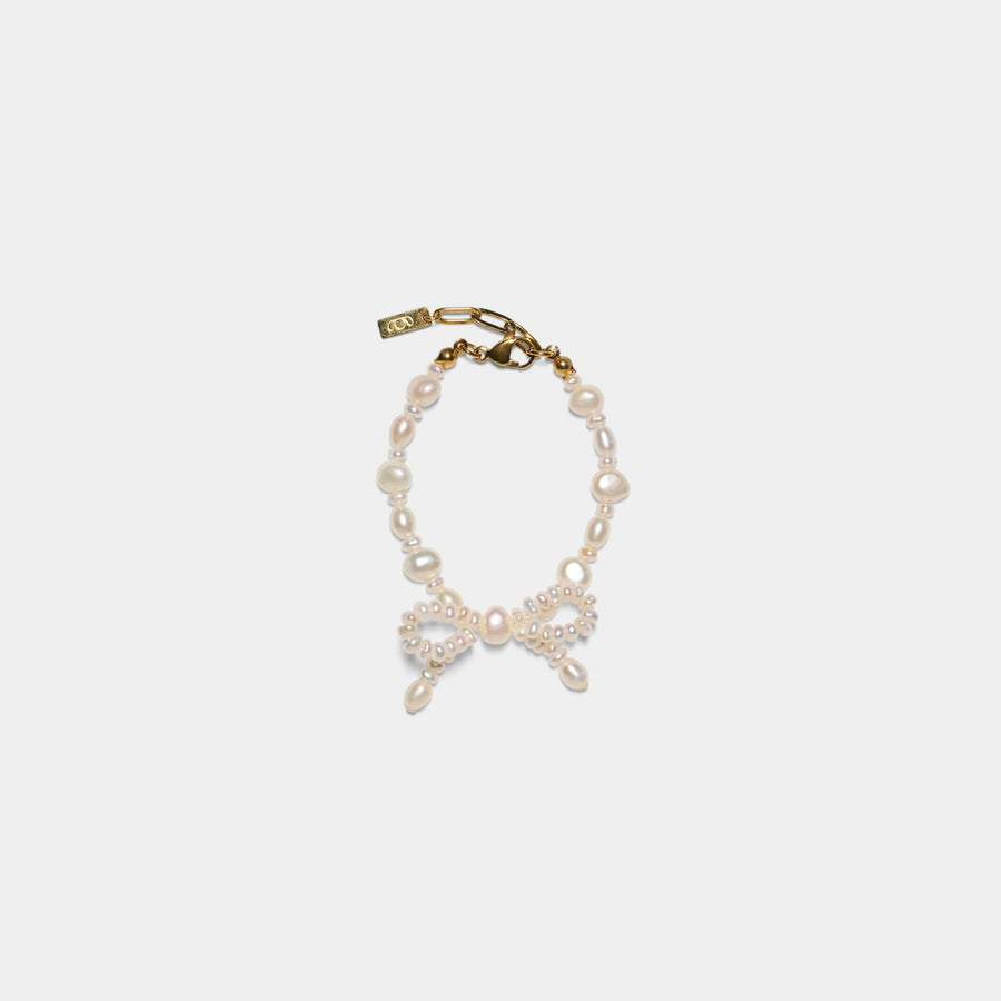 Pearly Bow Bracelet