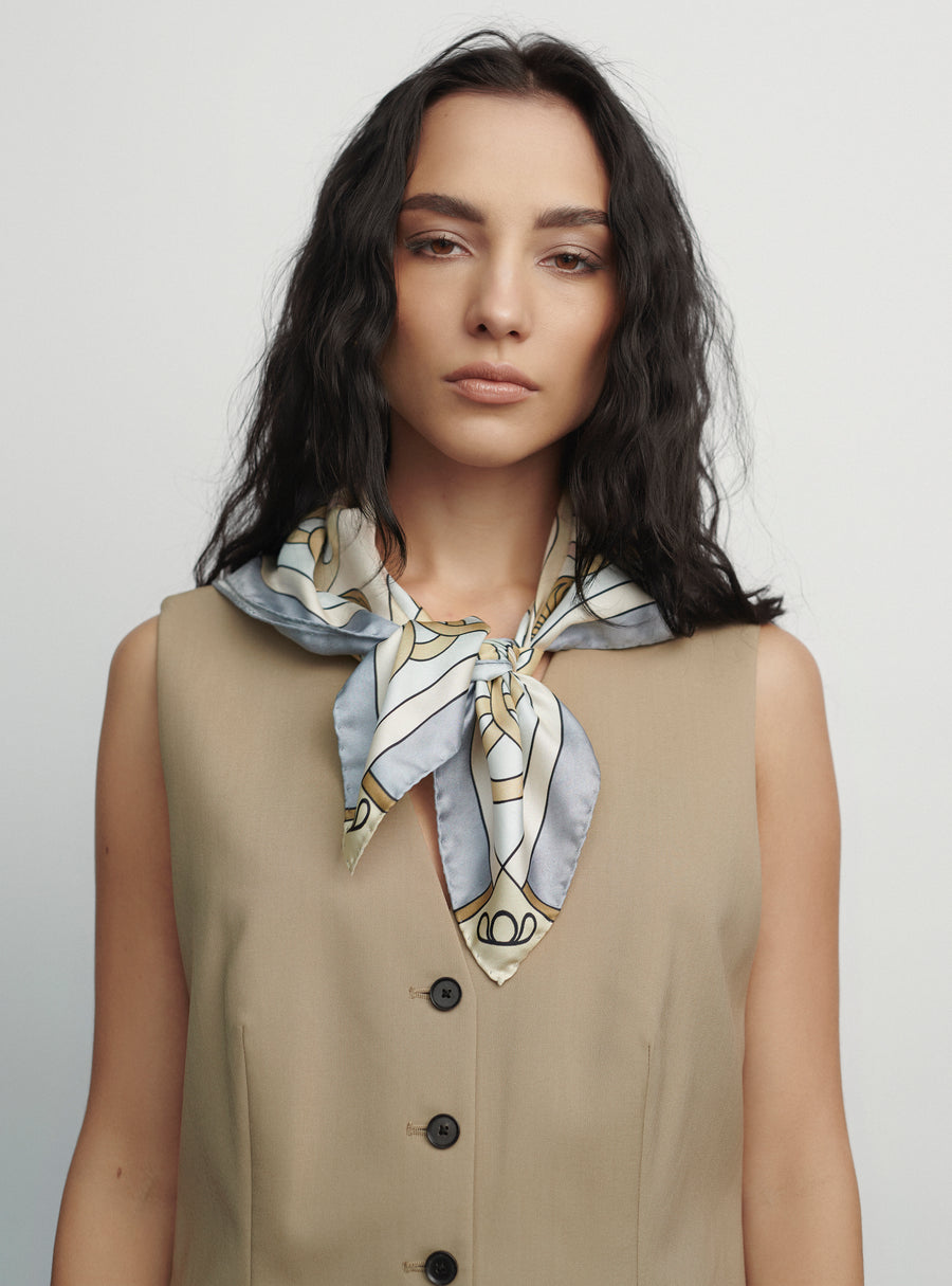 Touch of Pearl Silk Scarf