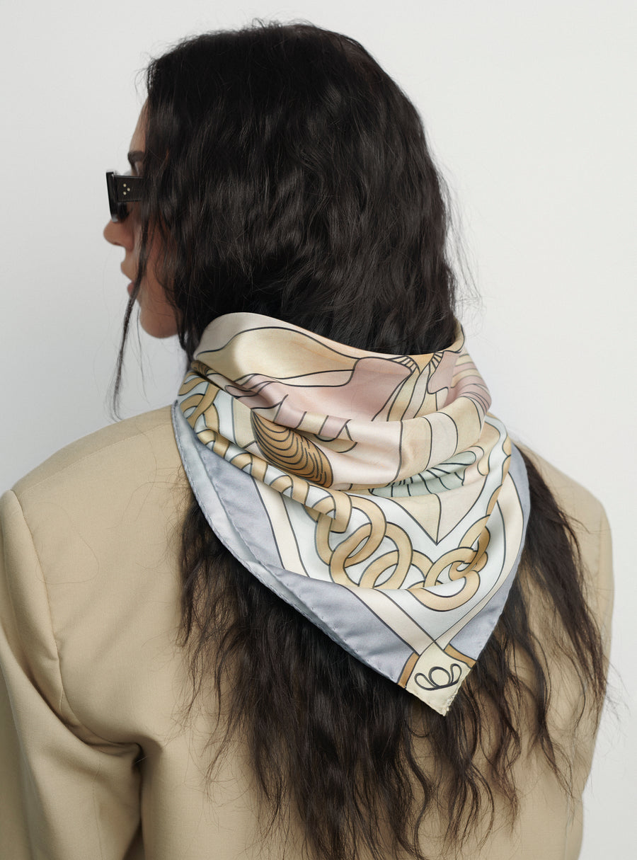 Touch of Pearl Silk Scarf