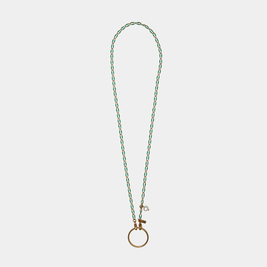 Green Enamel Sunglasses Chain