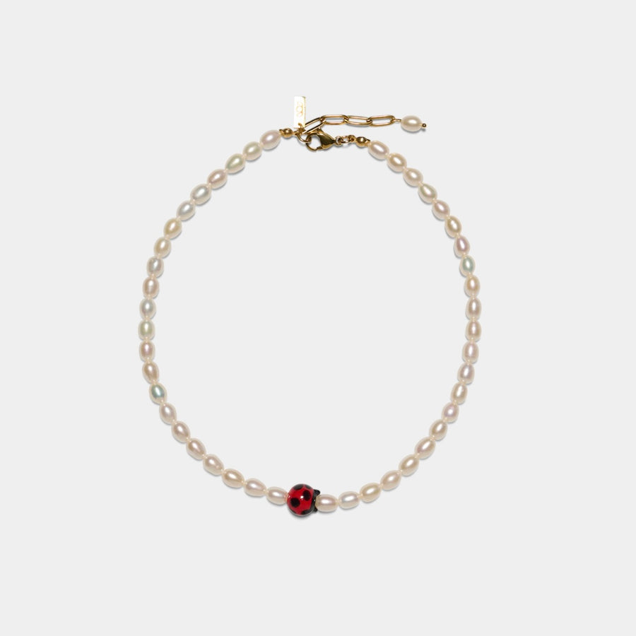 Ladybird Pearl Choker