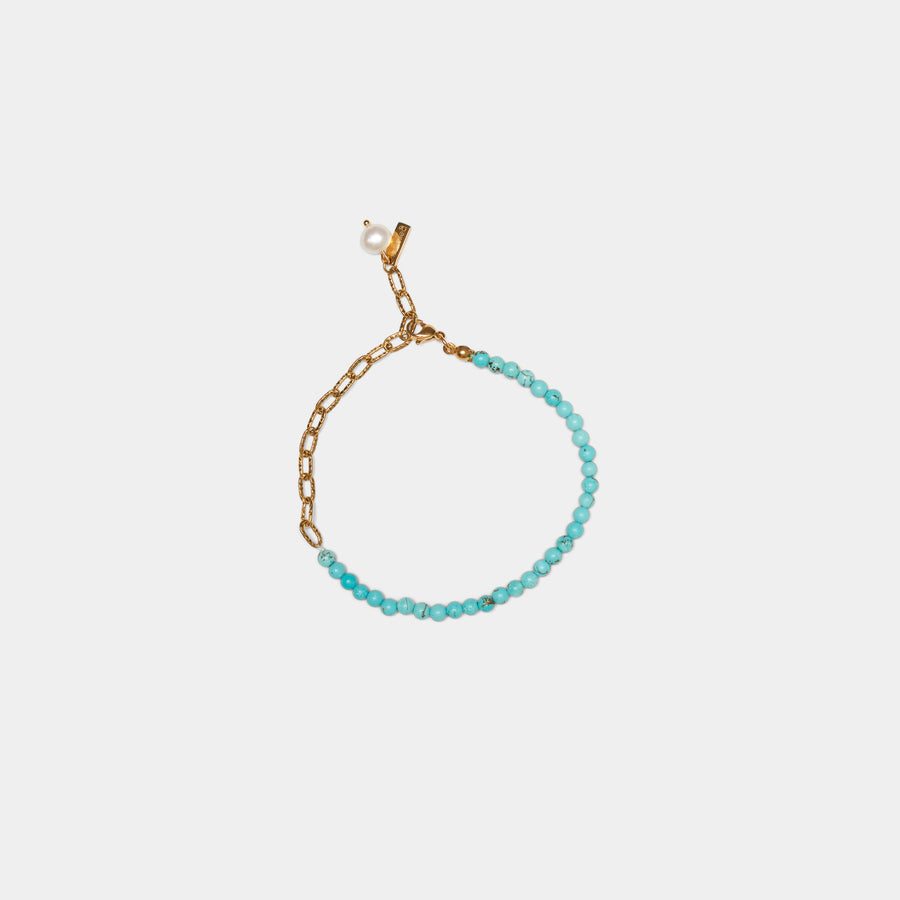 Turquoise Chain Anklet