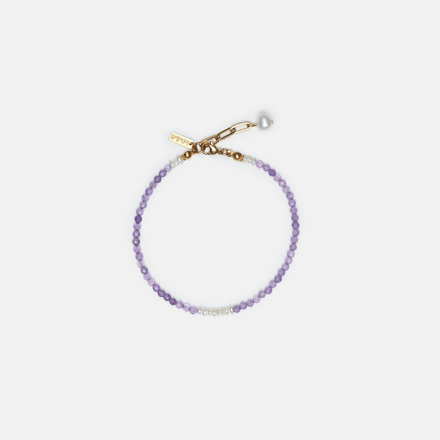Amethyst Anklet