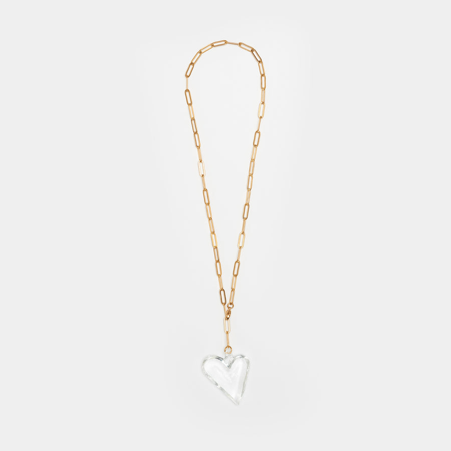 Heart Of Glass Necklace