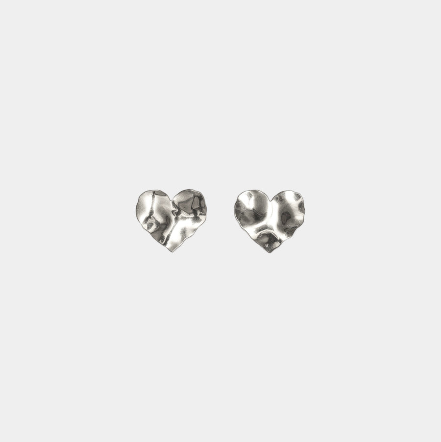 Golden Heart Studs